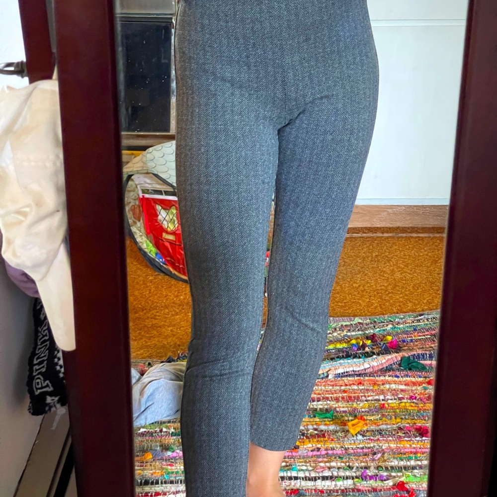 Printed dress pants